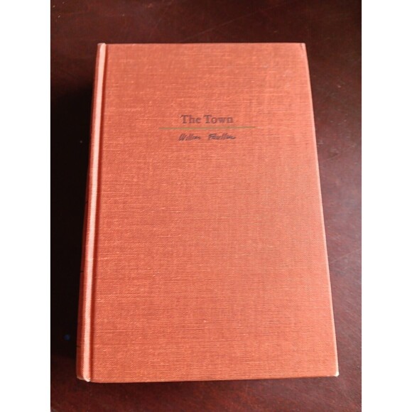 The Town William Faulkner 1957 1st Edition First Printing with Misprint Error